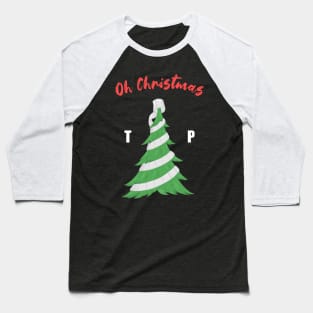 Oh Christmas TP Quarantine Tree Quarantree Tree Baseball T-Shirt